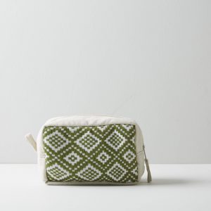 HAND WOVEN TRAVEL WASH BAG