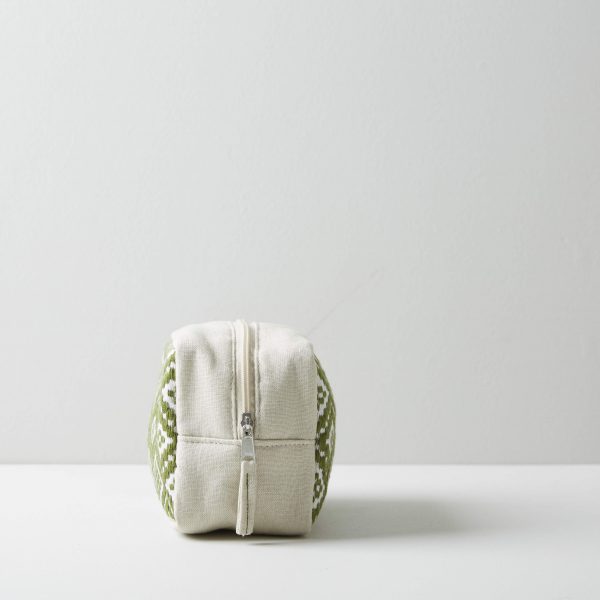 HAND WOVEN TRAVEL WASH BAG - Image 5