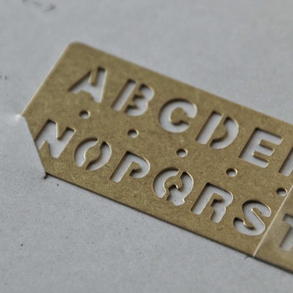 BRASS STENCIL BOOKMARK - Image 6