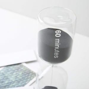 LARGE HOUR GLASS SAND TIMER
