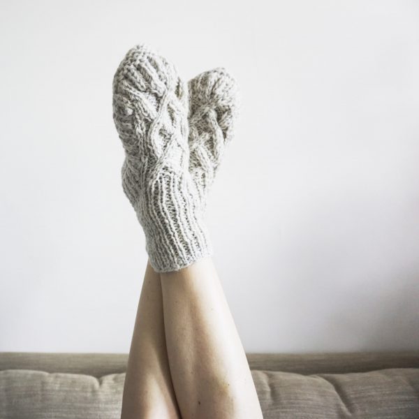 JANA SLIPPER SOCKS (CREAM) - Image 2