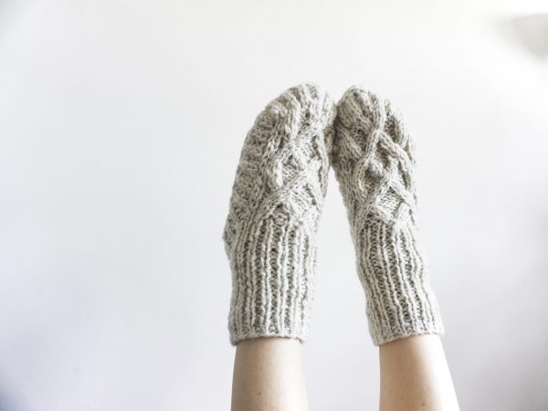 JANA SLIPPER SOCKS (CREAM) - Image 4