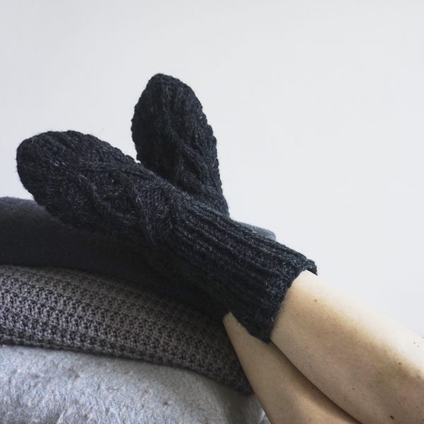 JANA SLIPPER SOCKS (DARK GREY) - Image 4