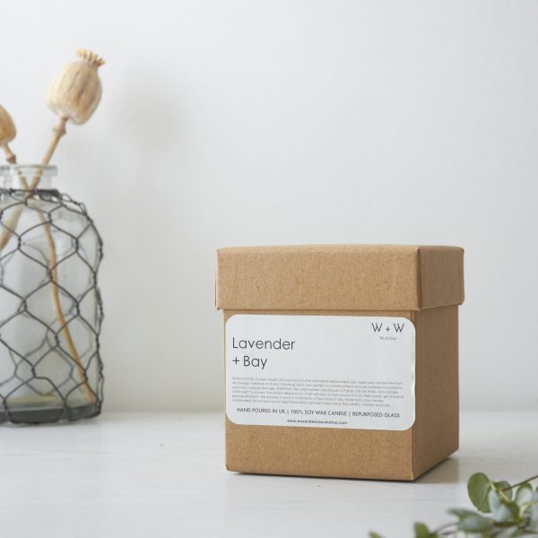 W+W - LAVENDER + BAY LEAF CANDLE - Image 2
