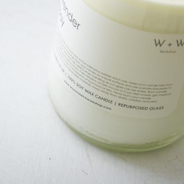 W+W - LAVENDER + BAY LEAF CANDLE - Image 4