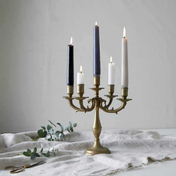 Brass Candelabra - Image 2