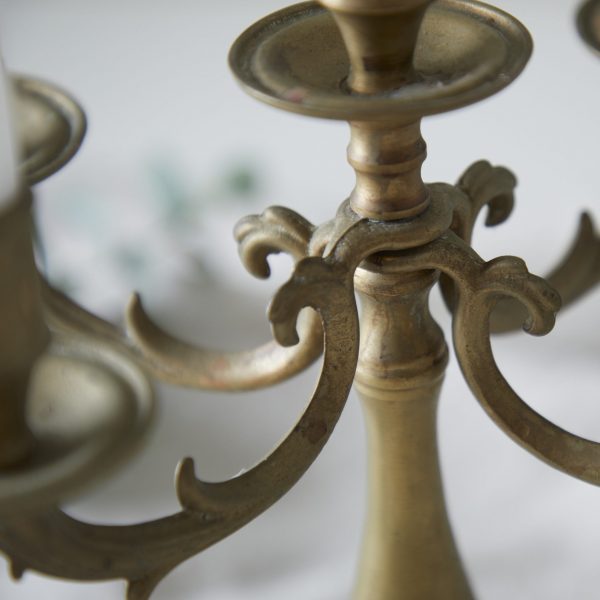 Brass Candelabra - Image 8