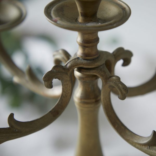 Brass Candelabra - Image 5