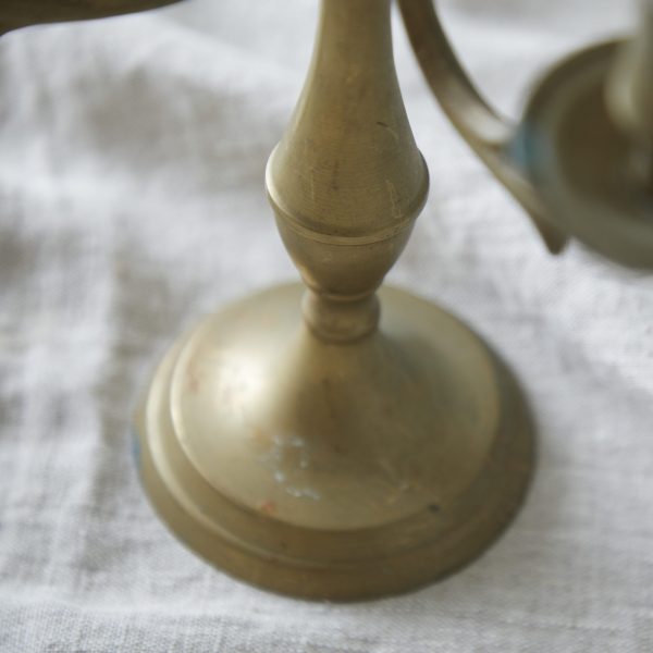 Brass Candelabra - Image 4