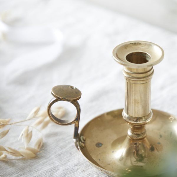 LEVERED BRASS CANDLEHOLDER - Image 4