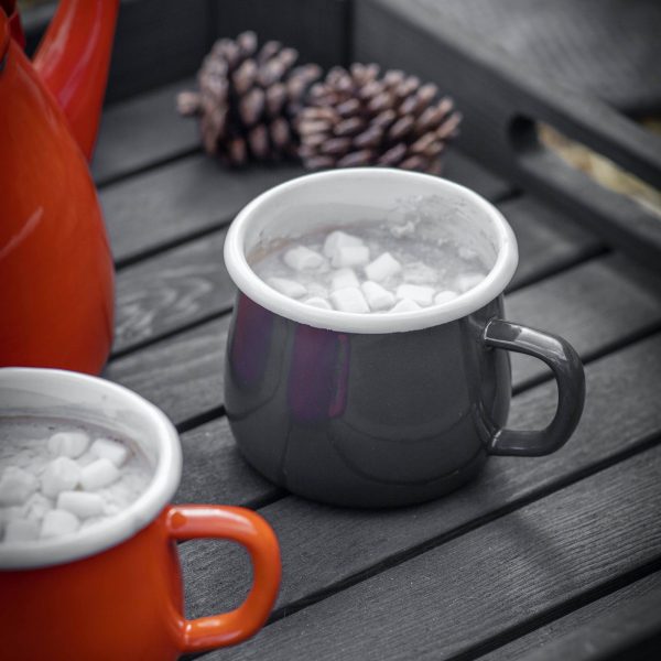 GREY ENAMEL MUG - Image 4